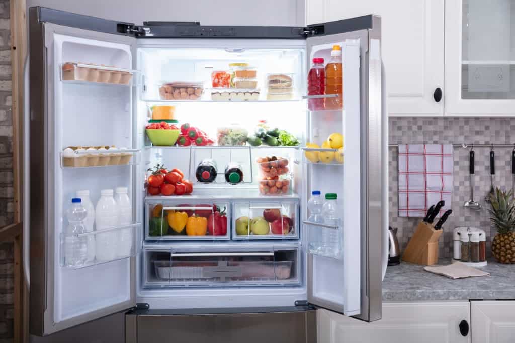 Organized Healthy Refrigerator